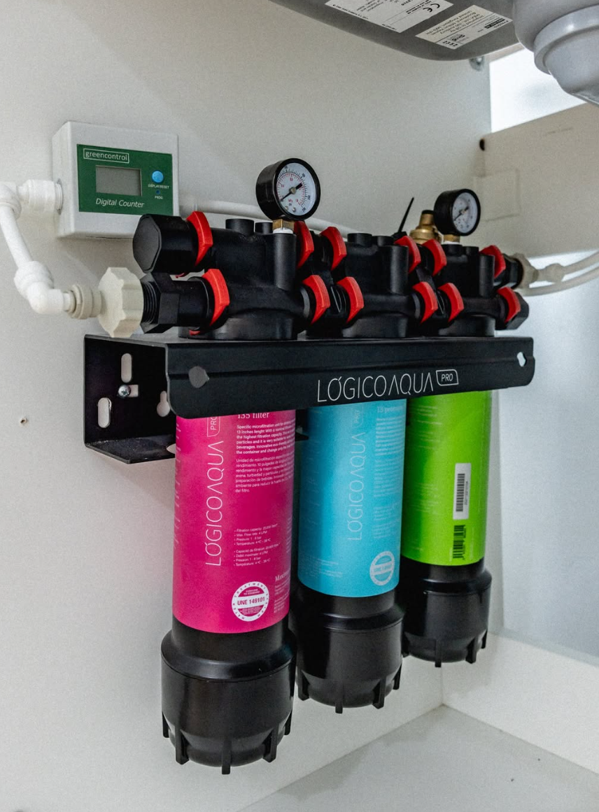 Sistema de filtracion Logimaqua