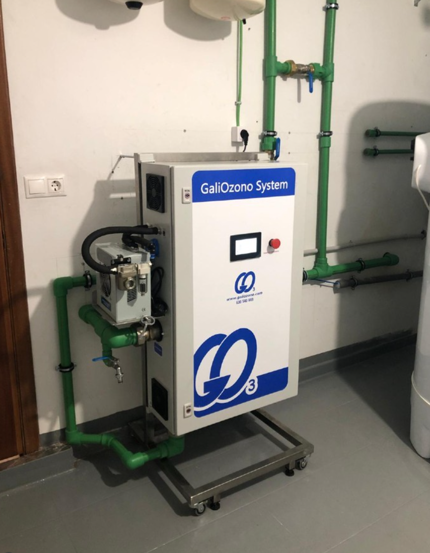 Sistema de ozono industrial GaliOzono